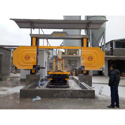 آلة المنشار السلكي الماسي CNC الأوتوماتيكية ذات 5 محاور لقطع وتشكيل كتل الرخام الجرانيت