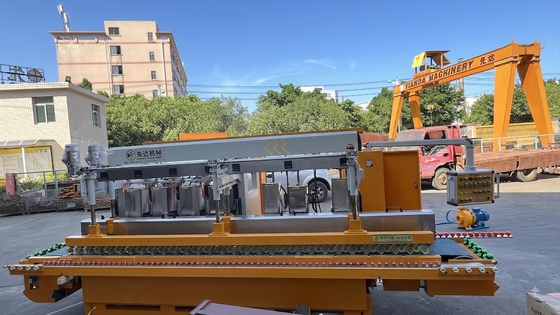 11 رأس CNC أفقي حجر حافة آلة البوليسة للجرانيت الرخام الكوارتز حافة طحن