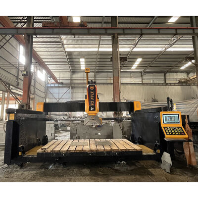 منشار جسر CNC ذو 5 محاور Xianda Create 600 شديد التحمل | للطحن التجويفي الثقيل لساعات طويلة، وإنتاج قوالب الحجر الصناعي وأسطح الكوارتز