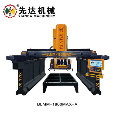 XIANDA BLMM‐1800MAX‐A/B 3 محور CNC الجسر مزدوج الشعاع حجر خط قطع طحن للشكل الخاص جرانيت الرخام الحجر الملفات الشخصية