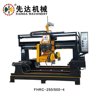 PLC/CNC التحكم أربعة أجهزة آلة قطع بالستر لمعالجة الرخام والجرانيت