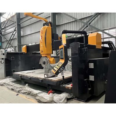 Xianda Trend 600 & Promotion 600 5 محور CNC منشار الجسر آلة قطع الحجر للجرانيت الكوارتز كونترتوب الحجر الاصطناعي قالب الطحن