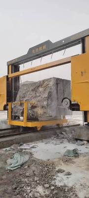 ماكينة المنشار السلكي الماسي RSM-3500-21A/B بأقصى حجم معالجة 3500×3500×2100 مم وقدرة محرك رئيسي 15 كيلوواط