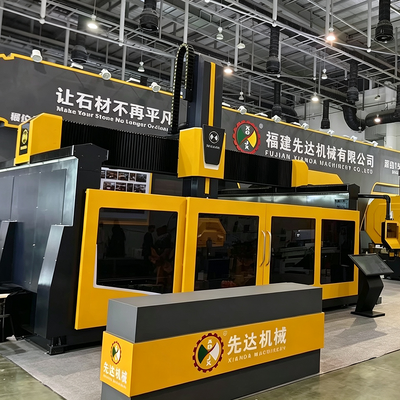 القائد 1500 1500CM 5 محور مركز معالجة الحجر CNC الجرانيت الرخام الكوارتز قطع معدات الطحن للعمود الروماني على الطاولة