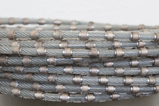 أدوات التنميط الجرانيت الماس سلك المنشار حبل قطع الحجر 8.8mm