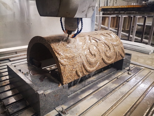 4 آلة قطع البلازما المحور CNC آلة نحت الحجر 7.5kw