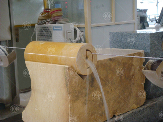 المنشار الآلي للأحجار الماسية متعدد الأسلاك آلة قطع الجرانيت أحادية CNC