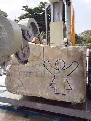 رأى سلك الماس آلة قطع تنميط الحجر 11kw