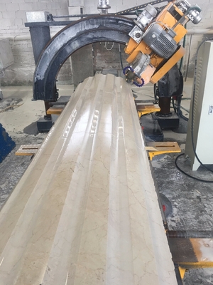 العمود الروماني فتحة العمود آلة قطع 1400mm آلة التنميط
