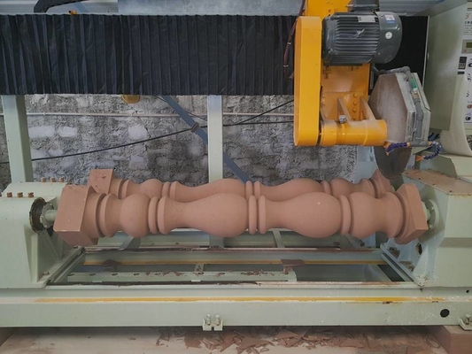 عمود CNC اثنان قطعة آلة قطع الدرابزين 50 مم إلى 1500 مم