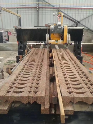 PLC CNC جسرية نوع خطي أرق آلة قطع الحجر الشخصي 600mm