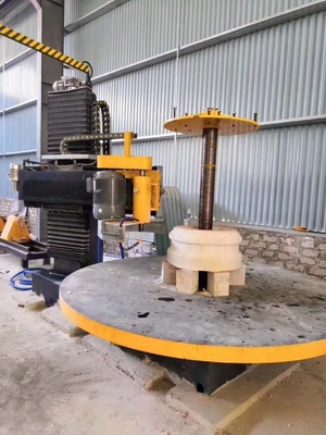 العمود غطاء قاعدة الحجر آلة قطع 2500mm