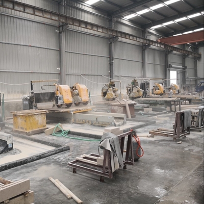 PLC CNC جسر نوع الخطي آلة قص الحجر الشخصي اثنين من الشفرات
